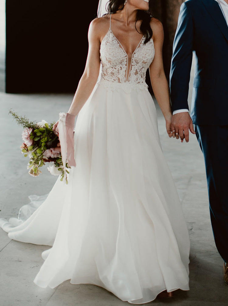 chinese dress ladies A-Line Destination Wedding Dress,Crisscross Open Back Wedding Dress,WD00956, US14 / Black