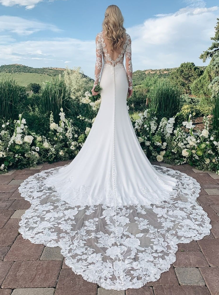 white christmas dresses DELFI – A & M Enterprises Bridal main image 0