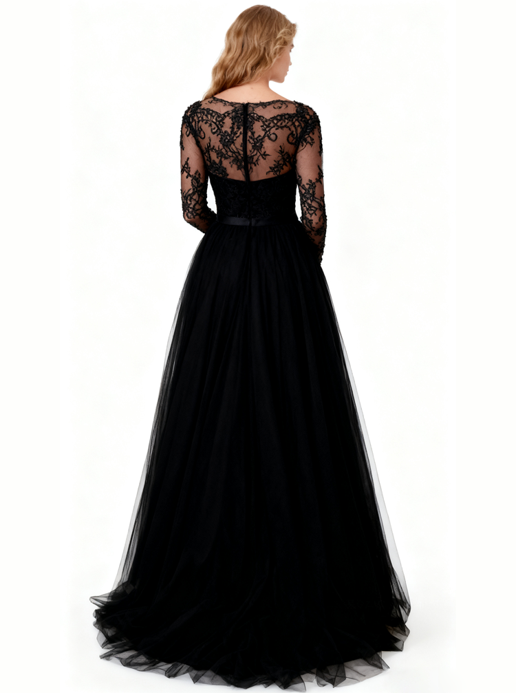 Princess Wedding Dress,Wedding Dresses with Sleeves,Tulle Bridal Dress - Wishingdress Princess Wedding Dress,Wedding Dresses with Sleeves,Tulle Bridal Dress - Wishingdress