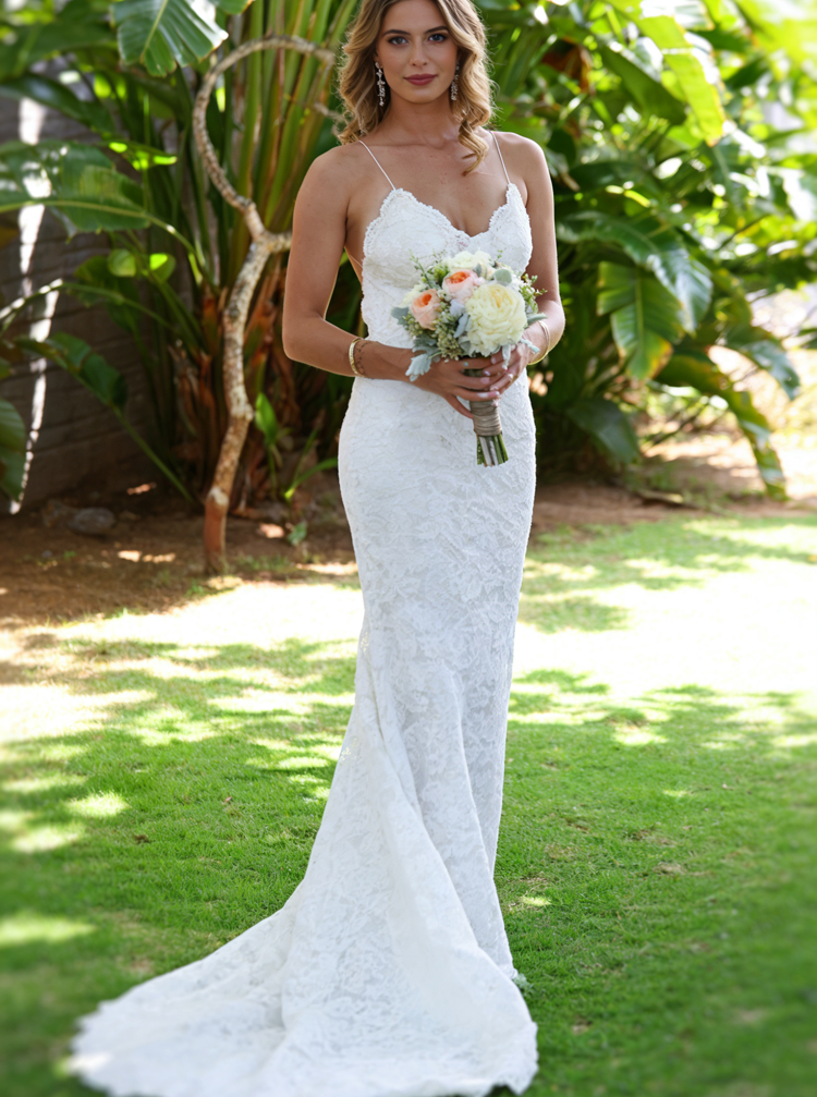 Lace Wedding Dress,Open Back Bridal Dresses,Spaghetti Strap Wedding Dress,Boho Bridal Dress,WD00220, US20W / Pink Lace Wedding Dress,Open Back Bridal Dresses,Spaghetti Strap Wedding Dress,Boho Bridal Dress,WD00220, US20W / Pink