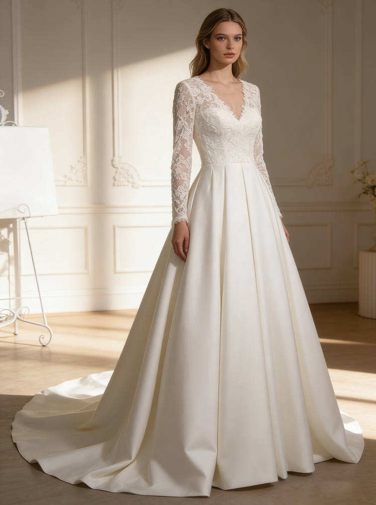 green emerald velvet dress Lemai Strapless Long Ivory Lace with Champagne Sash Bridal Wedding Dresses  US 2 at Amazon Women's Clothing store