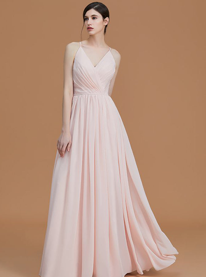 Modest Bridesmaid Dresses,Chiffon Bridesmaid Dress,Long Bridesmaid Dress with Straps,BD00253, US8 / Dark Navy Modest Bridesmaid Dresses,Chiffon Bridesmaid Dress,Long Bridesmaid Dress with Straps,BD00253, US8 / Dark Navy