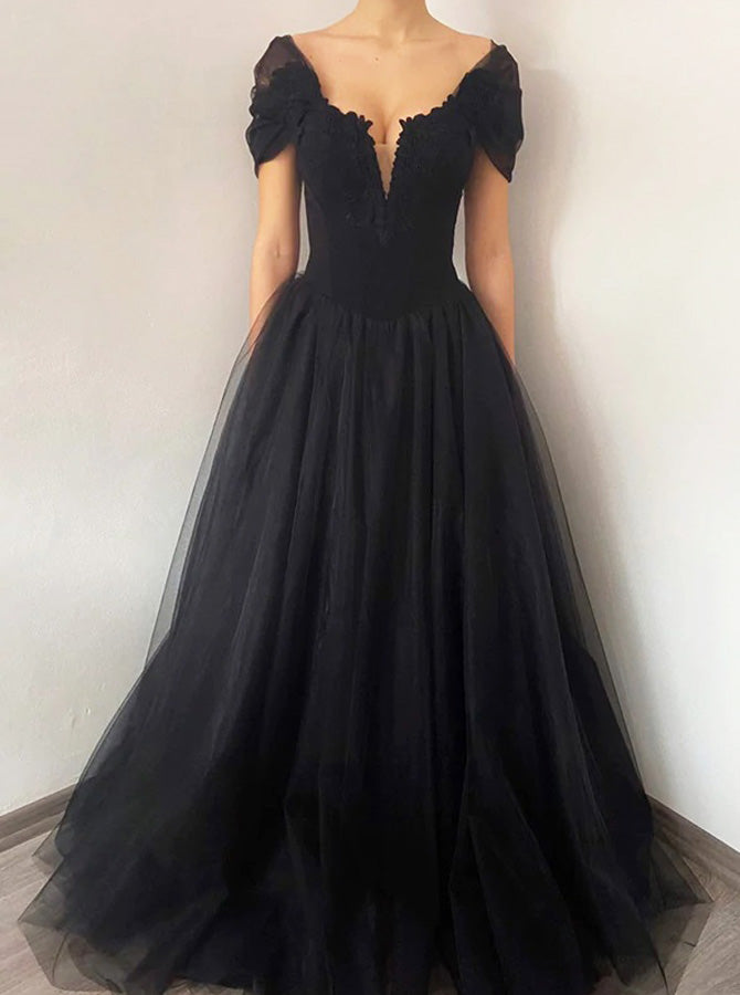 sachin and babi light blue dress Black Formal Prom Dress,Simple Corset Bodice Dress,PD00584, US26W / Dark Navy