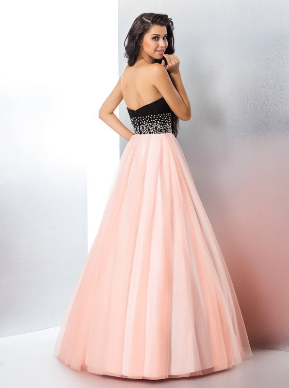 blue dress for baby girl A-Line Prom Dresses,Prom Dress for Teens,Princess Prom Dress,Sweet 16 Dress,PD00285, US14 / Pink