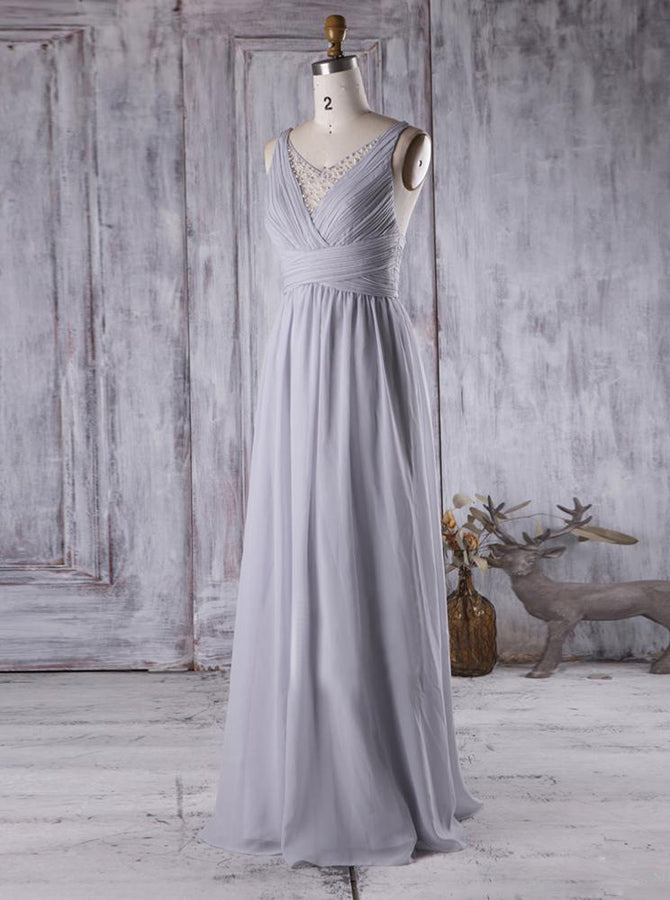Beaded Bridesmaid Dresses,Fall Long Bridesmaid Dress,BD00355, US20W / Burgundy