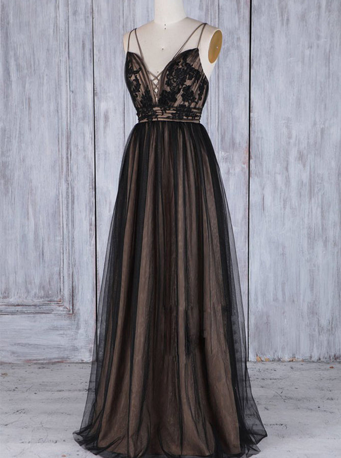 Black Bridesmaid Dress,Tulle Long Bridesmaid Dress,Lace Up Bridesmaid Dress,BD00199 Black Bridesmaid Dress,Tulle Long Bridesmaid Dress,Lace Up Bridesmaid Dress,BD00199