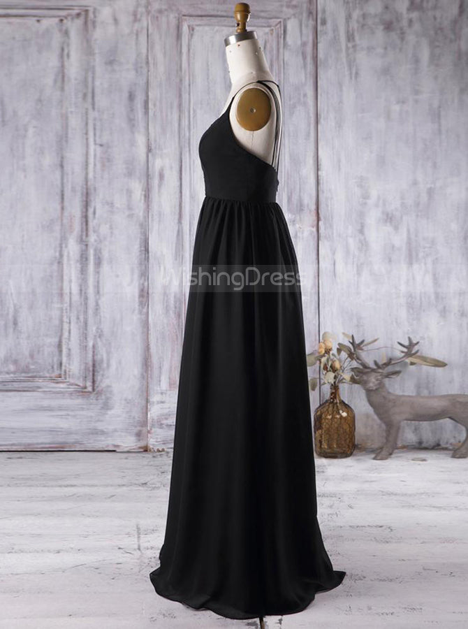 Black Bridesmaid Dresses,Strappy Bridesmaid Dress,BD00360, US18W / Royal Blue Black Bridesmaid Dresses,Strappy Bridesmaid Dress,BD00360, US18W / Royal Blue