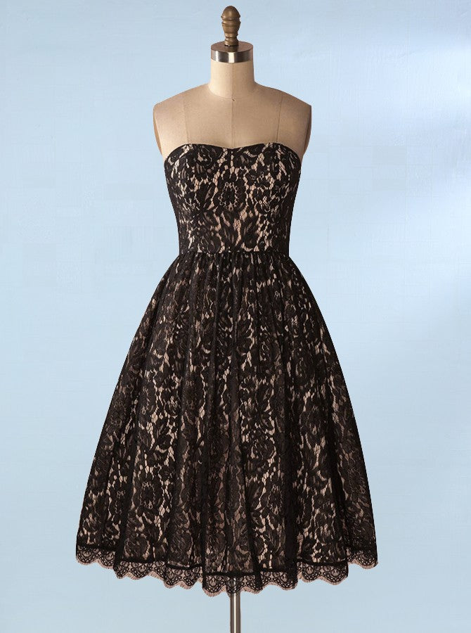 Black Homecoming Dresses,Lace Homecoming Dress,Vintage Homecoming Dress,HC00135, US14 / Red Black Homecoming Dresses,Lace Homecoming Dress,Vintage Homecoming Dress,HC00135, US14 / Red