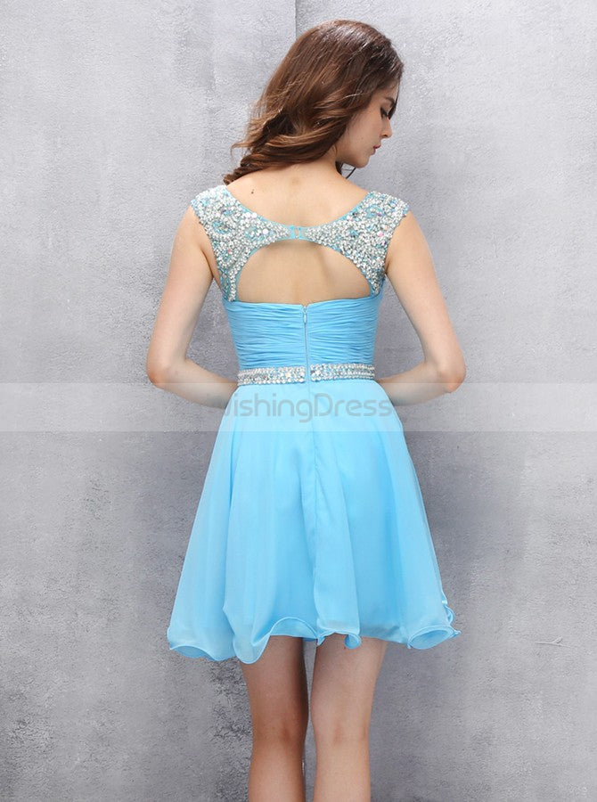 Blue Homecoming Dresses,Short Homecoming Dress,Freshman Homecoming Dre - Wishingdress Blue Homecoming Dresses,Short Homecoming Dress,Freshman Homecoming Dre - Wishingdress