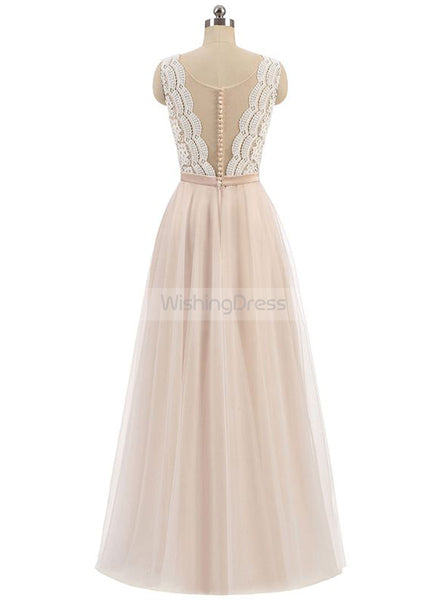 Boho Wedding Dress,Destination Wedding Dress,Beach Wedding Dress,Modest Bridal Dress,WD00113