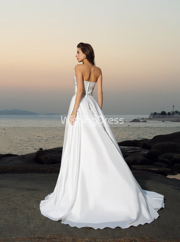 Chiffon Beach Wedding Dresses,Romantic Bridal Dress,Sweetheart Wedding Dress,WD00309, US20W / Ivory Chiffon Beach Wedding Dresses,Romantic Bridal Dress,Sweetheart Wedding Dress,WD00309, US20W / Ivory