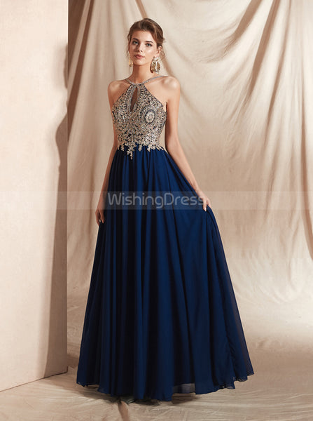 Chiffon Prom Dresses,Elegant Prom Dresses for Teens,PD00415