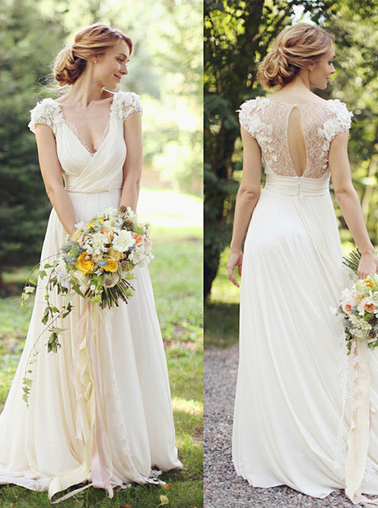 wedding dress simple