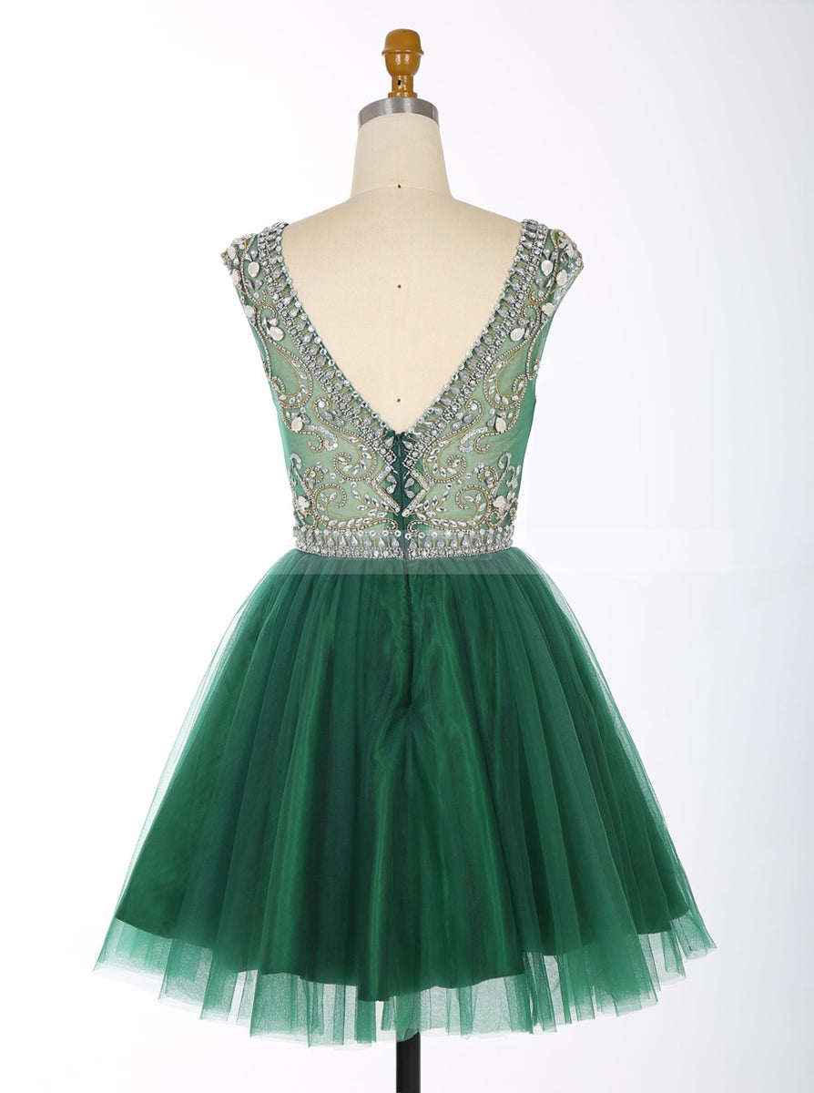 Dark Green Homecoming Dress,Short Mini Homecoming Dresses,Sparkly Home - Wishingdress Dark Green Homecoming Dress,Short Mini Homecoming Dresses,Sparkly Home - Wishingdress
