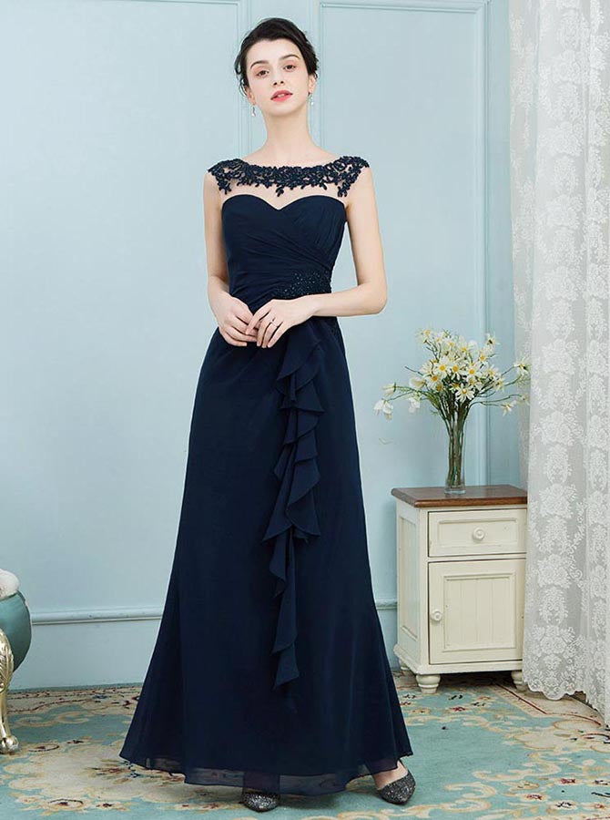 Dark Navy Mother of the Bride Dresses,Long Mother Dress,Youthful Mother of the Bride Dress,MD00013, US16 / Red Dark Navy Mother of the Bride Dresses,Long Mother Dress,Youthful Mother of the Bride Dress,MD00013, US16 / Red