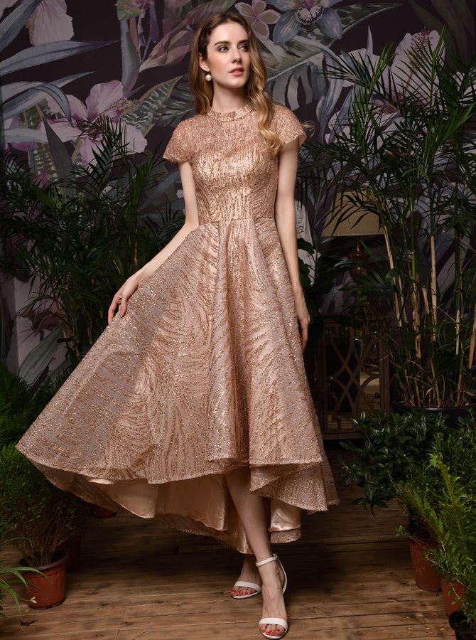Gorgeous High Low Homecoming Dresses,Glitz High Neck Dress,PD00466 - Wishingdress Gorgeous High Low Homecoming Dresses,Glitz High Neck Dress,PD00466 - Wishingdress
