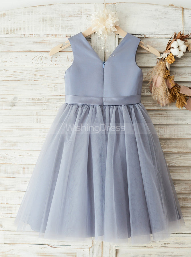 Grey Flower Girl Dresses,Pleated Flower Girl Dress,Short Flower Girl Dress,FD00082, Child5 / Ivory Grey Flower Girl Dresses,Pleated Flower Girl Dress,Short Flower Girl Dress,FD00082, Child5 / Ivory
