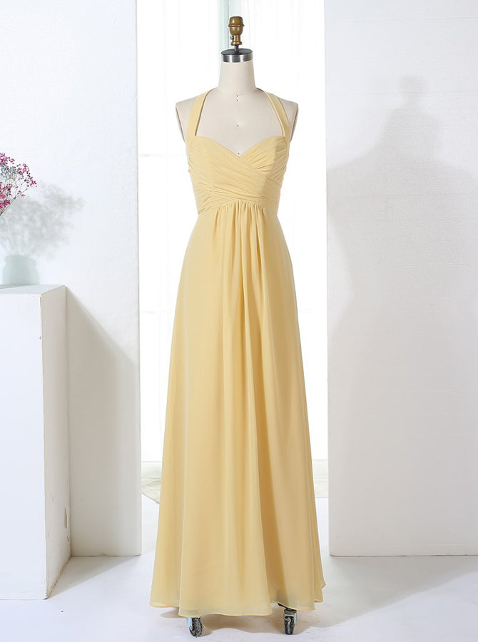 slim fit dress slacks Halter Yellow Mini Short Length Satin Rustic Country Bridesmaid Dresses  with Cowboy Boots