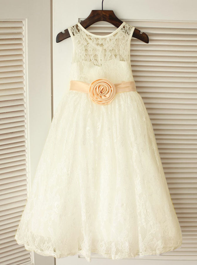 Lace Flower Girl Dresses,Full Length Flower Girl Dress,Vintage Flower Girl Dress,FD00088, Child13 / Ivory Lace Flower Girl Dresses,Full Length Flower Girl Dress,Vintage Flower Girl Dress,FD00088, Child13 / Ivory