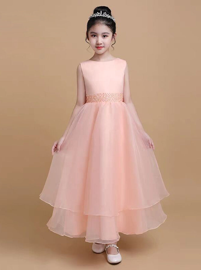 Long Junior Bridesmaid Dress,Elegant Formal Dress for Teens,JB00075, J16 / Purple Long Junior Bridesmaid Dress,Elegant Formal Dress for Teens,JB00075, J16 / Purple