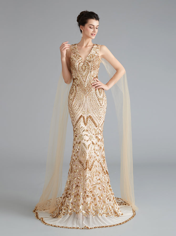 Mermaid Sequined Homecoming Dresses,Formal Evening Dress with Tulle Sleeves,HC00204, US18W / White Mermaid Sequined Homecoming Dresses,Formal Evening Dress with Tulle Sleeves,HC00204, US18W / White