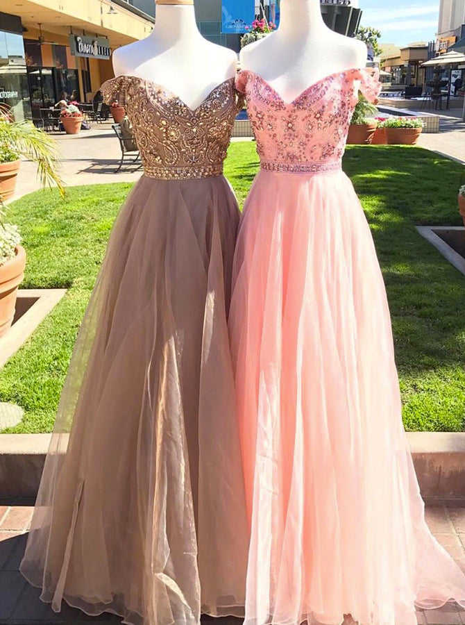 Off the Shoulder Prom Dresses Elegant Prom Dress Long Prom Dress PD00350