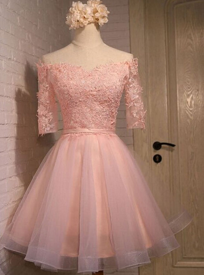 Peach Sweet 16 Dress,Off the Shoulder Sweet 16 Dress,Sweet 16 Dress with Short Sleeves,SW00020, US14W / Pink Peach Sweet 16 Dress,Off the Shoulder Sweet 16 Dress,Sweet 16 Dress with Short Sleeves,SW00020, US14W / Pink