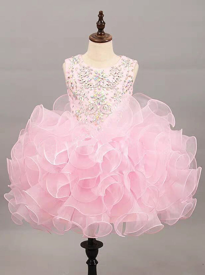 pink cupcake pageant dresses Infant/toddler/baby/children/kids Girl's Glitz Pageant Dress CupcakePageantDress