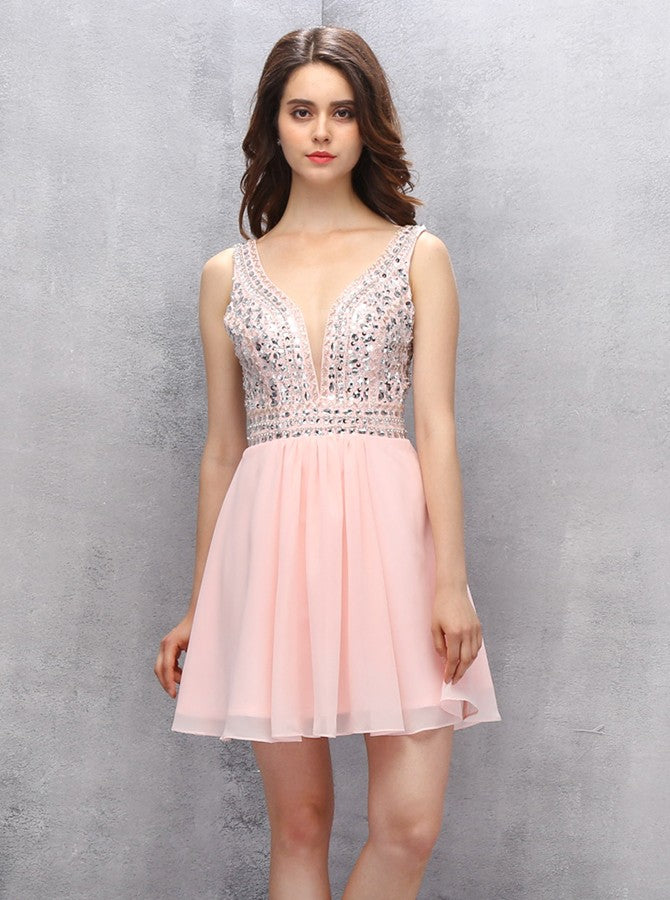 pink dress for homecoming Pink Homecoming Dresses,Sexy Homecoming Dress,Fashion Homecoming Dress,HC00107, US18W / Dark Navy