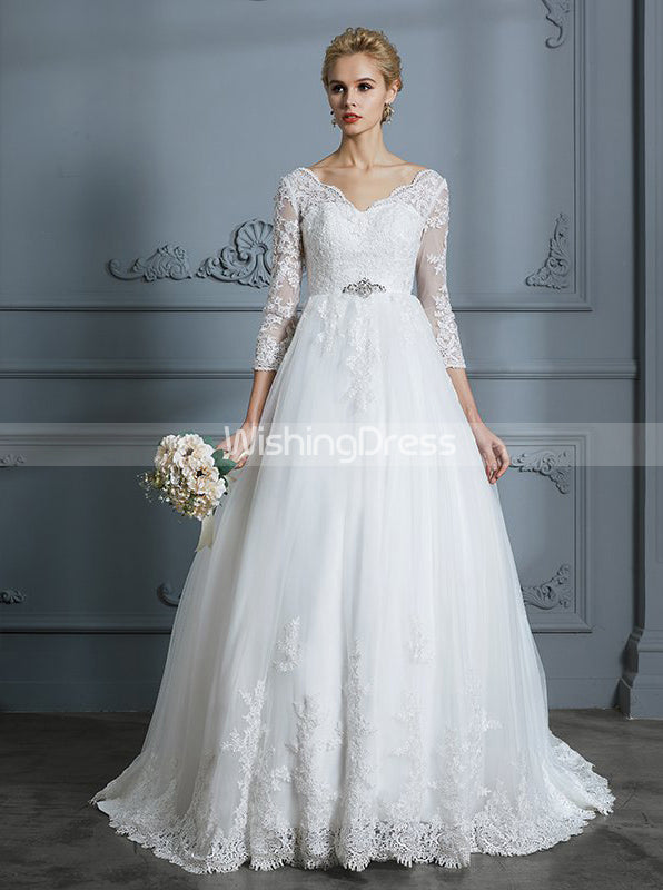 Classic dresses with sleeves online