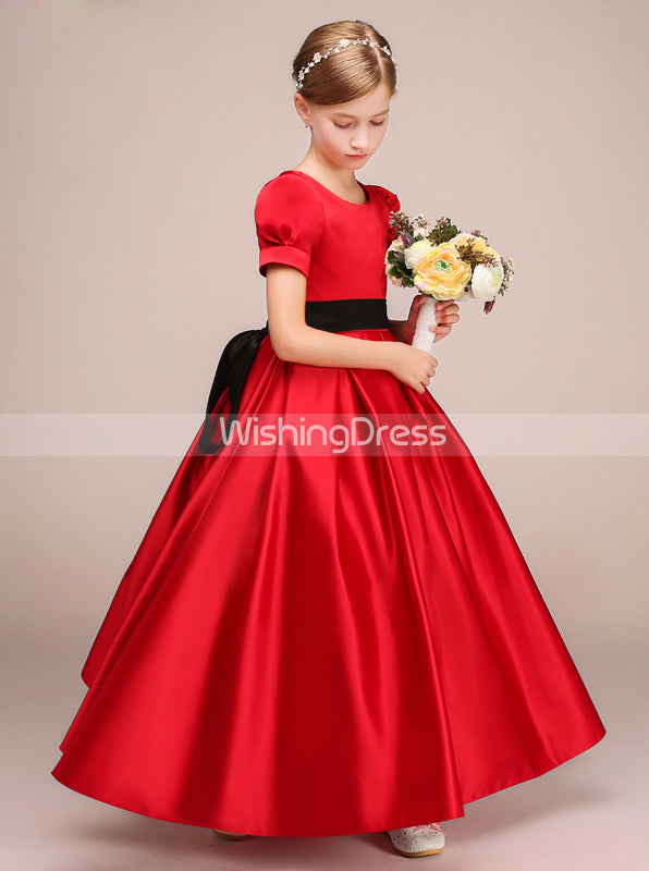 Red Junior Bridesmaid Dresses,Vintage Junior Party Dress,Long Junior Party Dress,JB00024, J8 / Red Red Junior Bridesmaid Dresses,Vintage Junior Party Dress,Long Junior Party Dress,JB00024, J8 / Red