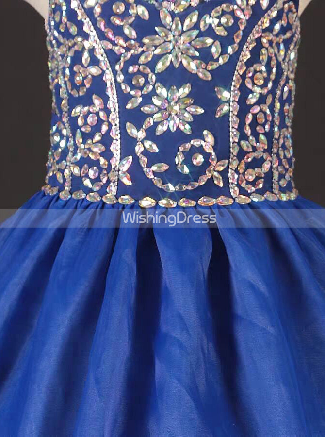 Pageant Dresses Two Piece Dresses For Kids Royal Blue Girls