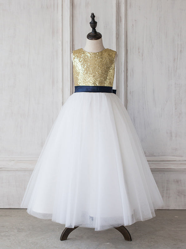 Sequined Junior Bridesmaid Dresses,A-line Flower Girl Dress,JB00019, J6 / Turquoise Sequined Junior Bridesmaid Dresses,A-line Flower Girl Dress,JB00019, J6 / Turquoise