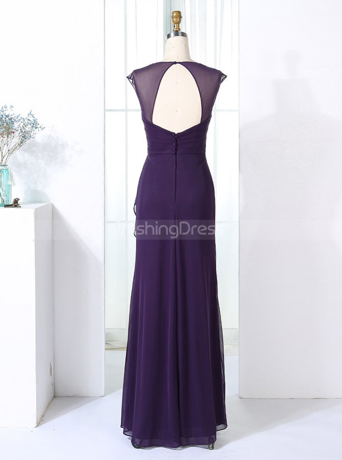 Sheath Bridesmaid Dresses,Dark Purple Bridesmaid Dresses,Elegant Bridesmaid Dress,BD00313, US2 / Burgundy Sheath Bridesmaid Dresses,Dark Purple Bridesmaid Dresses,Elegant Bridesmaid Dress,BD00313, US2 / Burgundy