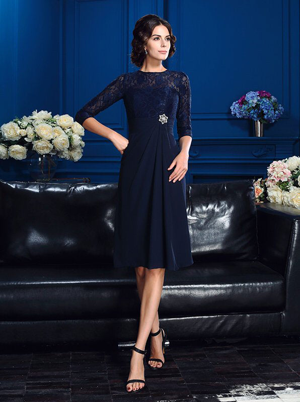 Short Mother of the Bride Dresses,Mother of the Bride Dress with Sleeves,MD00042, US20W / Royal Blue Short Mother of the Bride Dresses,Mother of the Bride Dress with Sleeves,MD00042, US20W / Royal Blue