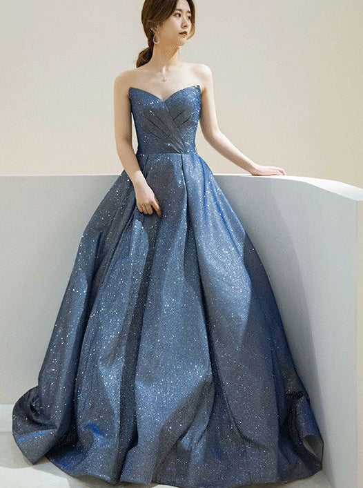 sparkling prom dress Sweetheart Prom Dresses,Long Sparkling Prom Dress,PD00375, US6 / Burgundy