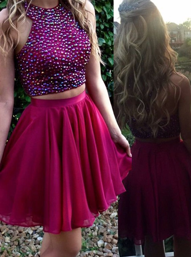 homecoming dresses beaded top La Femme 32622 Fringed Strapless Dress