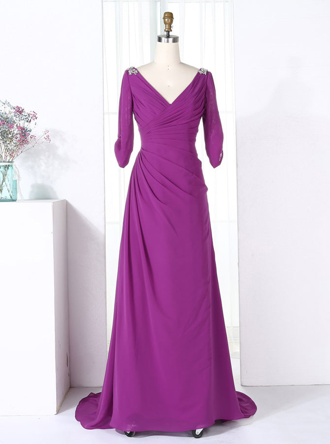 Vintage Bridesmaid Dresses,Bridesmaid Dress with Sleeves,Mother of the - Wishingdress Vintage Bridesmaid Dresses,Bridesmaid Dress with Sleeves,Mother of the - Wishingdress