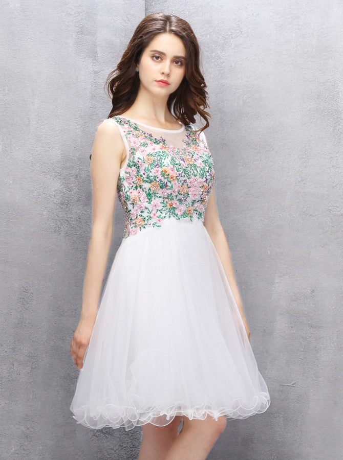White Homecoming Dresses,Knee Length Homecoming Dress,Princess Homecoming Dress,HC00041, US14W / Royal Blue White Homecoming Dresses,Knee Length Homecoming Dress,Princess Homecoming Dress,HC00041, US14W / Royal Blue