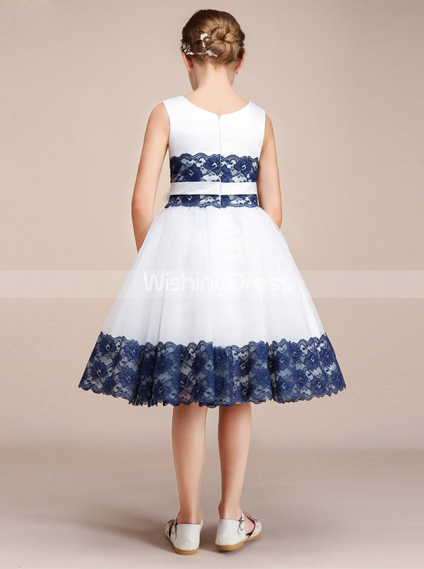 White Junior Bridesmaid Dresses,Knee Length Junior Bridesmaid Dress,Flower Girl Dress,JB00004, J8 / Ivory White Junior Bridesmaid Dresses,Knee Length Junior Bridesmaid Dress,Flower Girl Dress,JB00004, J8 / Ivory