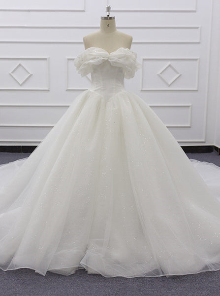 Princess Wedding Gown,BlingBling Fairytales Bridal Ball Gown,WD01080