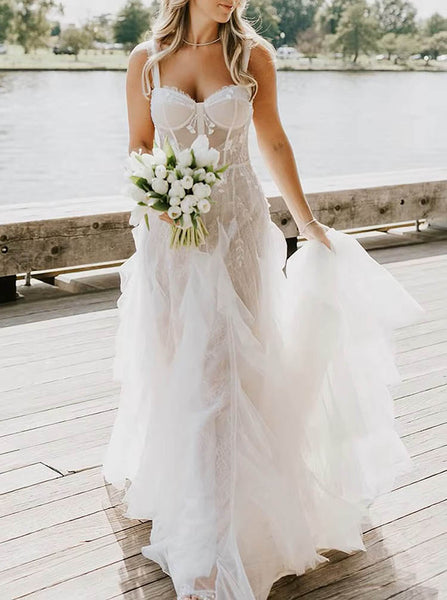 Sweetheart Neck Wedding Gown,Dramatic Multi-layers Tulle Wedding Dress,WS25103103