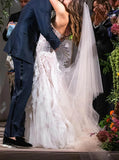 Sweetheart Neck Wedding Gown,Dramatic Multi-layers Tulle Wedding Dress,WS25103103