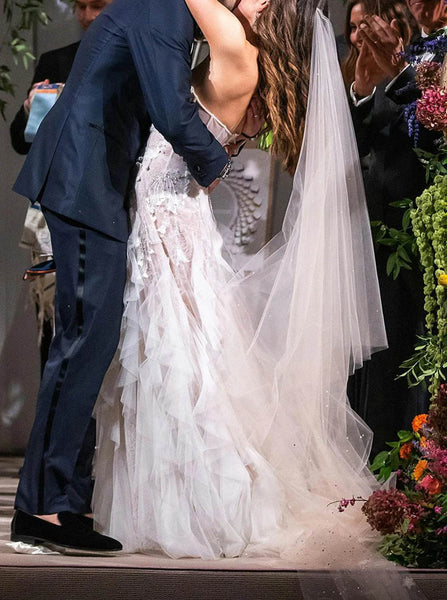 Sweetheart Neck Wedding Gown,Dramatic Multi-layers Tulle Wedding Dress,WS25103103