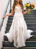 Sweetheart Neck Wedding Gown,Dramatic Multi-layers Tulle Wedding Dress,WS25103103