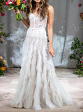Sweetheart Neck Wedding Gown,Dramatic Multi-layers Tulle Wedding Dress,WS25103103