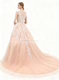 Classic Wedding Dresses,Lace Bridal Gown,Princess Wedding Dress,WD00311