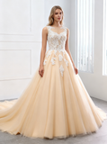Ball Gown Wedding Dresses,Colored Wedding Dress,Tulle Ball Gown Wedding Dresses,WD00291