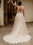 Boho Wedding Dress,Casual Wedding Dress,WD00426