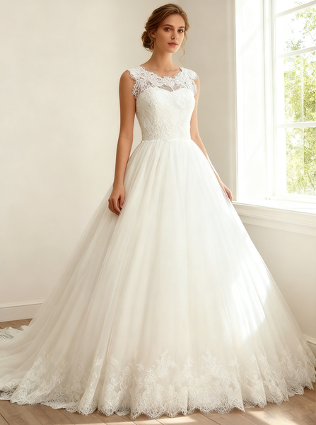 Classic Wedding Dresses,Princess Wedding Dress,Formal Wedding Dress,WD00271